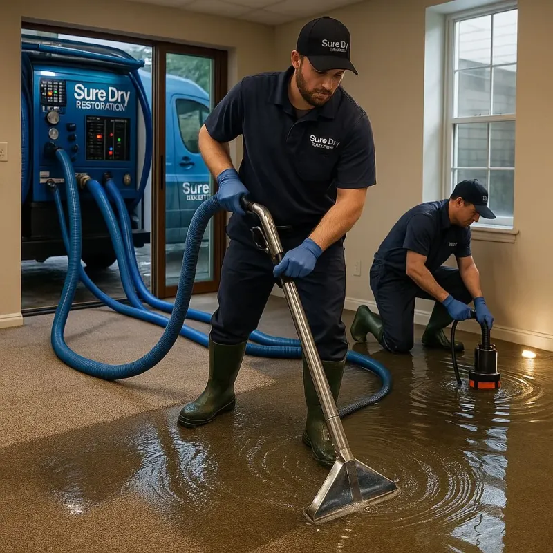 Water Extraction and Removal process in Ardmore, TN